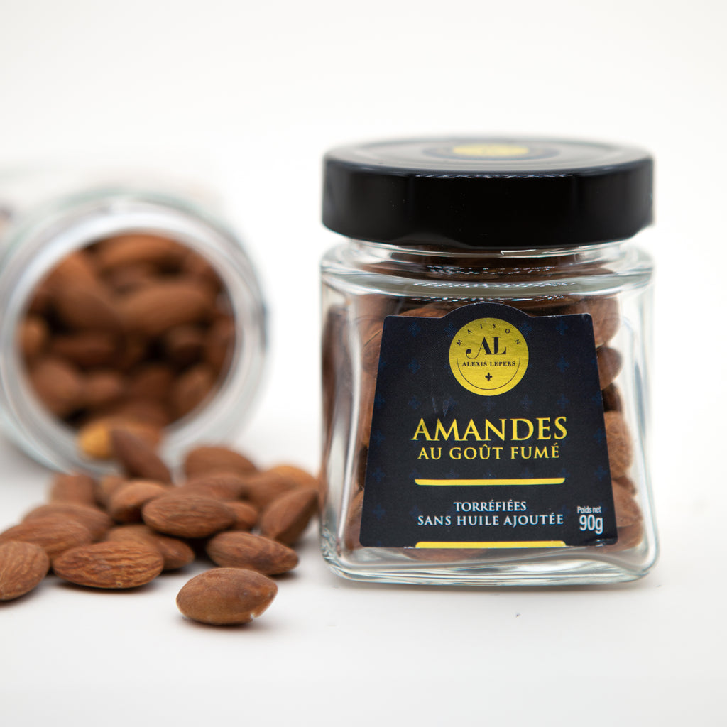 Amandes torréfiées au goût fumé