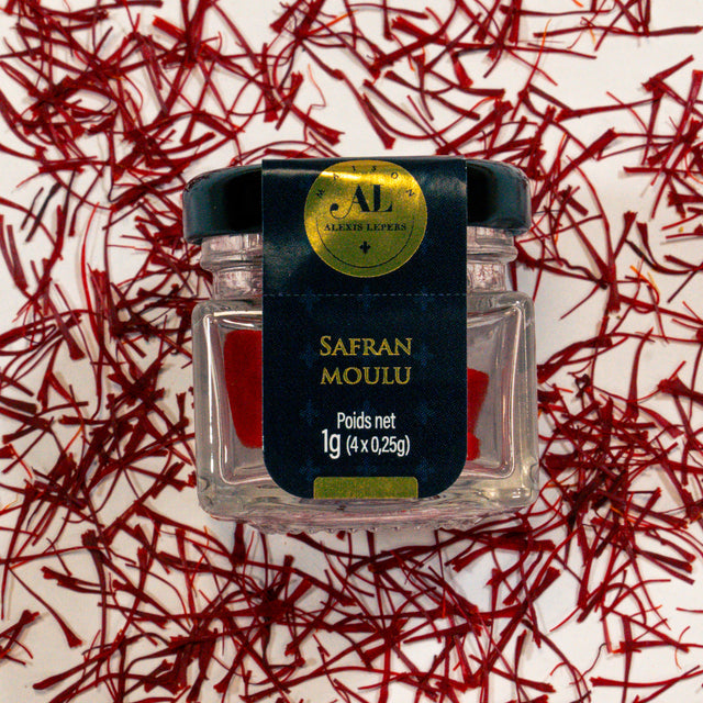Safran moulu (4 dosettes de 0,25g)