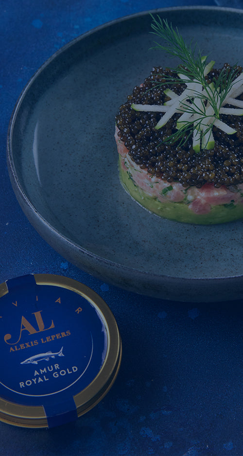 Bannière mobile Alexis Lepers Caviar recette