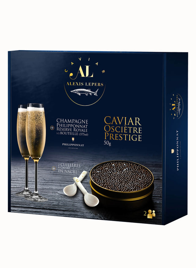 Coffret Osciètre Prestige & Champagne Philipponnat