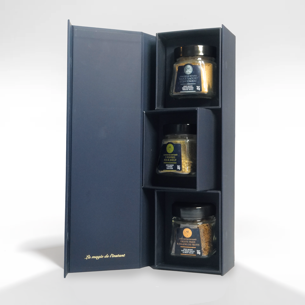 Coffret dégustation 3 Épices