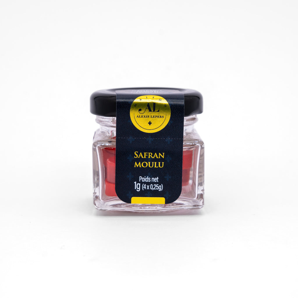 Safran moulu (4 dosettes de 0,25g)