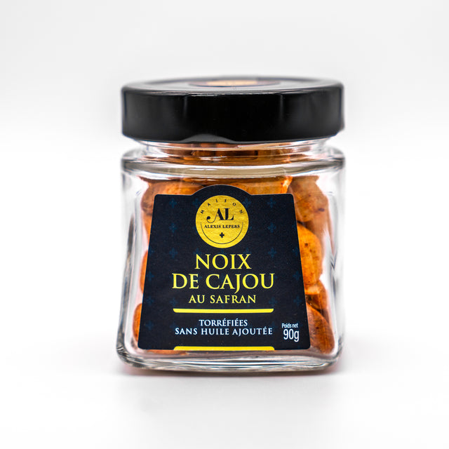 Saffron-Roasted Cashew Nuts